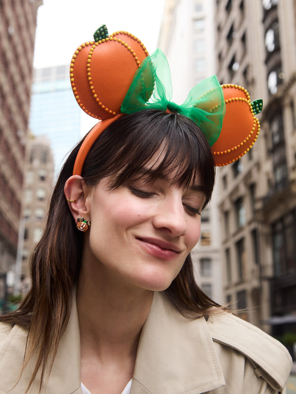 Minnie Mouse Disney Pumpkin Ears Headband - Minnie Mouse Pumpkin Ears