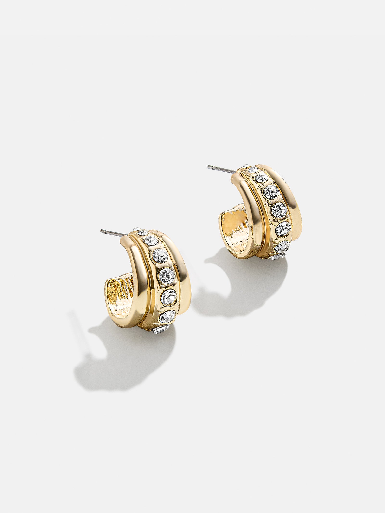 Kendall Earrings - Clear/Gold