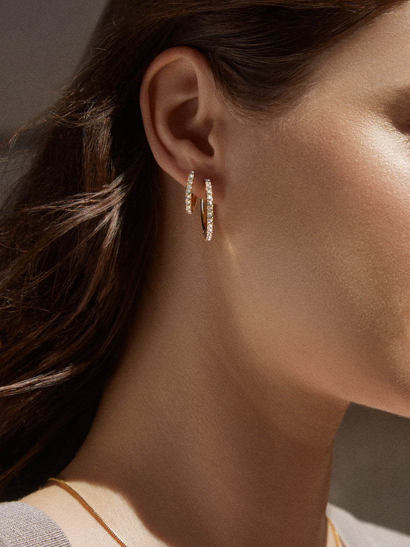 BaubleBar Niata Earring Set - Gold/Pavé - 
    Ends Tonight: Enjoy 25% Off
  
