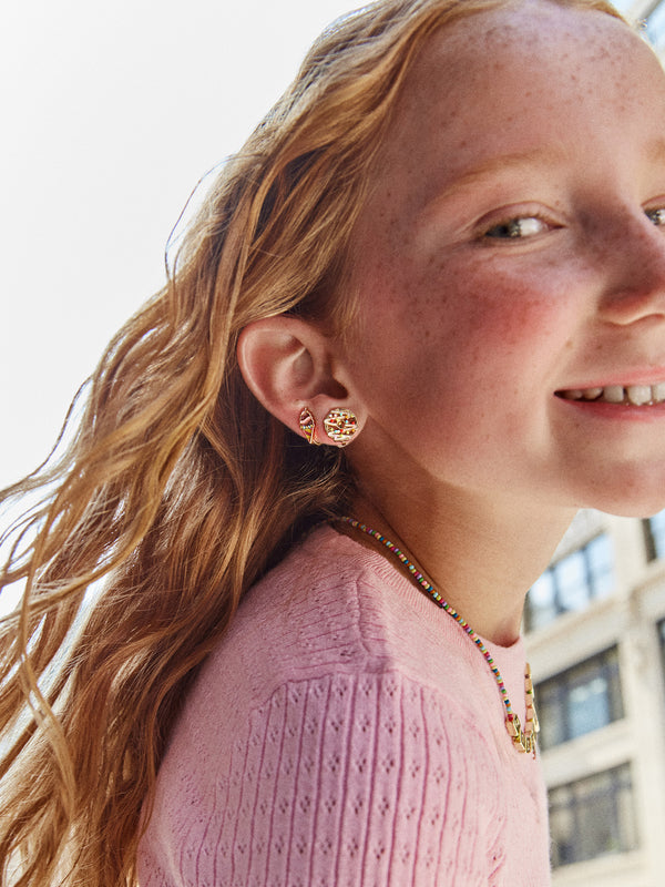 Kids' Sweet Treats Clip On Earrings - Multi