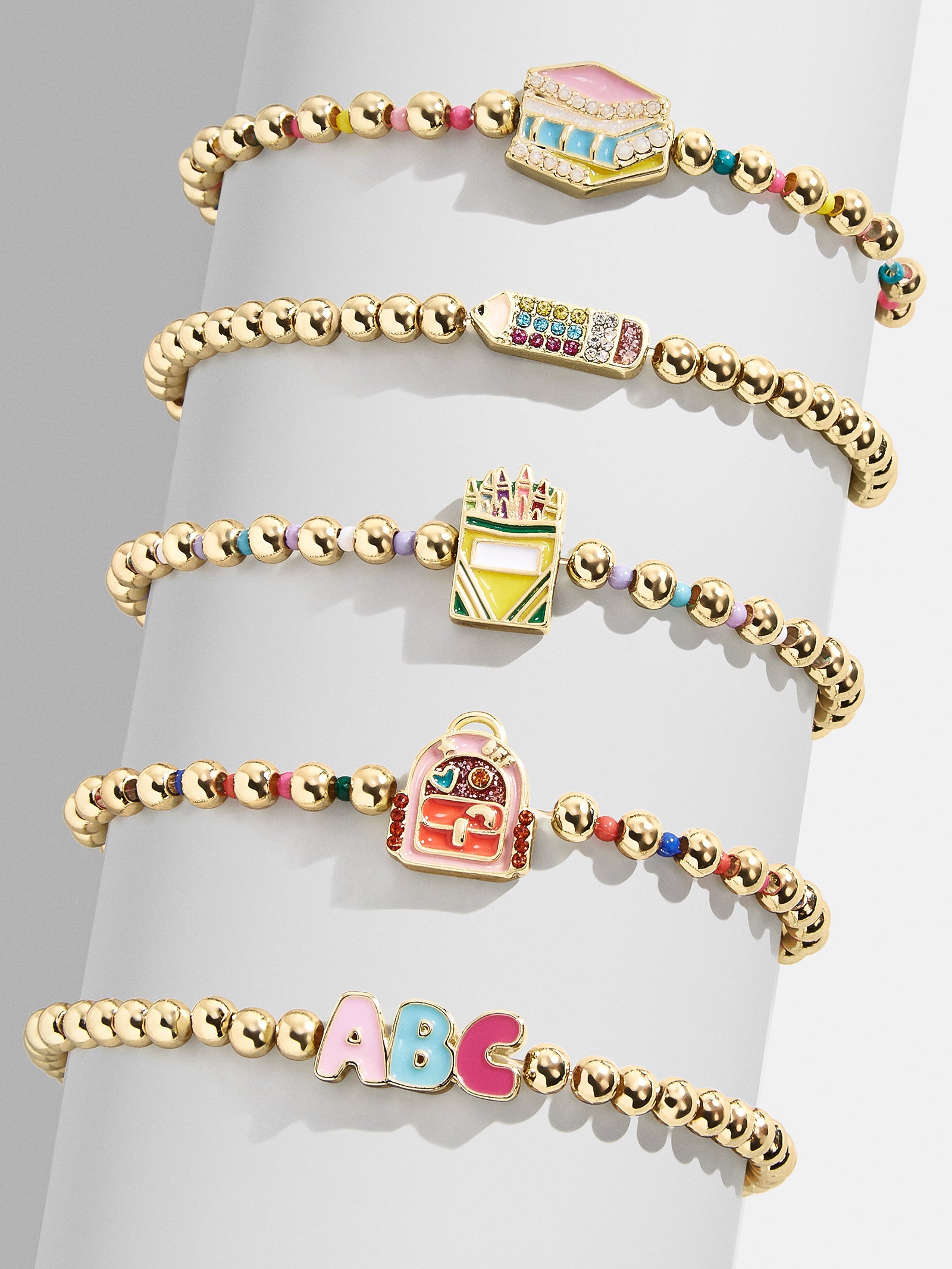 Hit The Books Kids' Pisa Bracelet Set - Multi