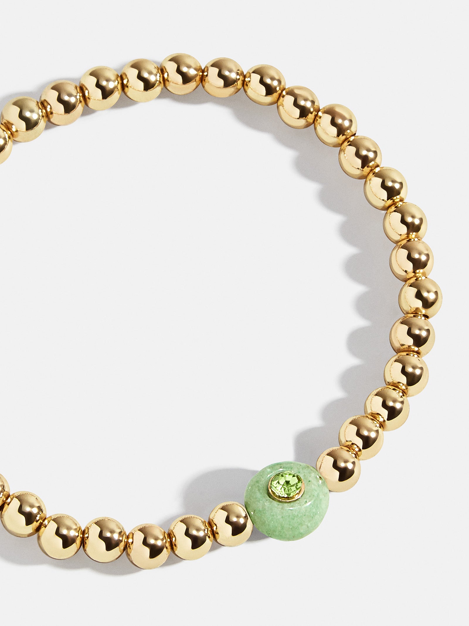 Semi-Precious Birthstone Pisa Bracelet - Peridot