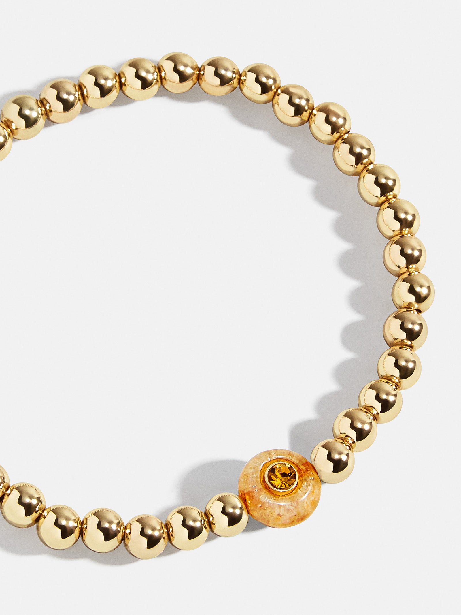 Semi-Precious Birthstone Pisa Bracelet - Citrine