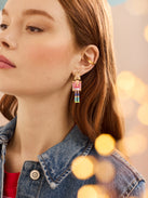 En Pointe Nutcracker Earrings - Light Multi