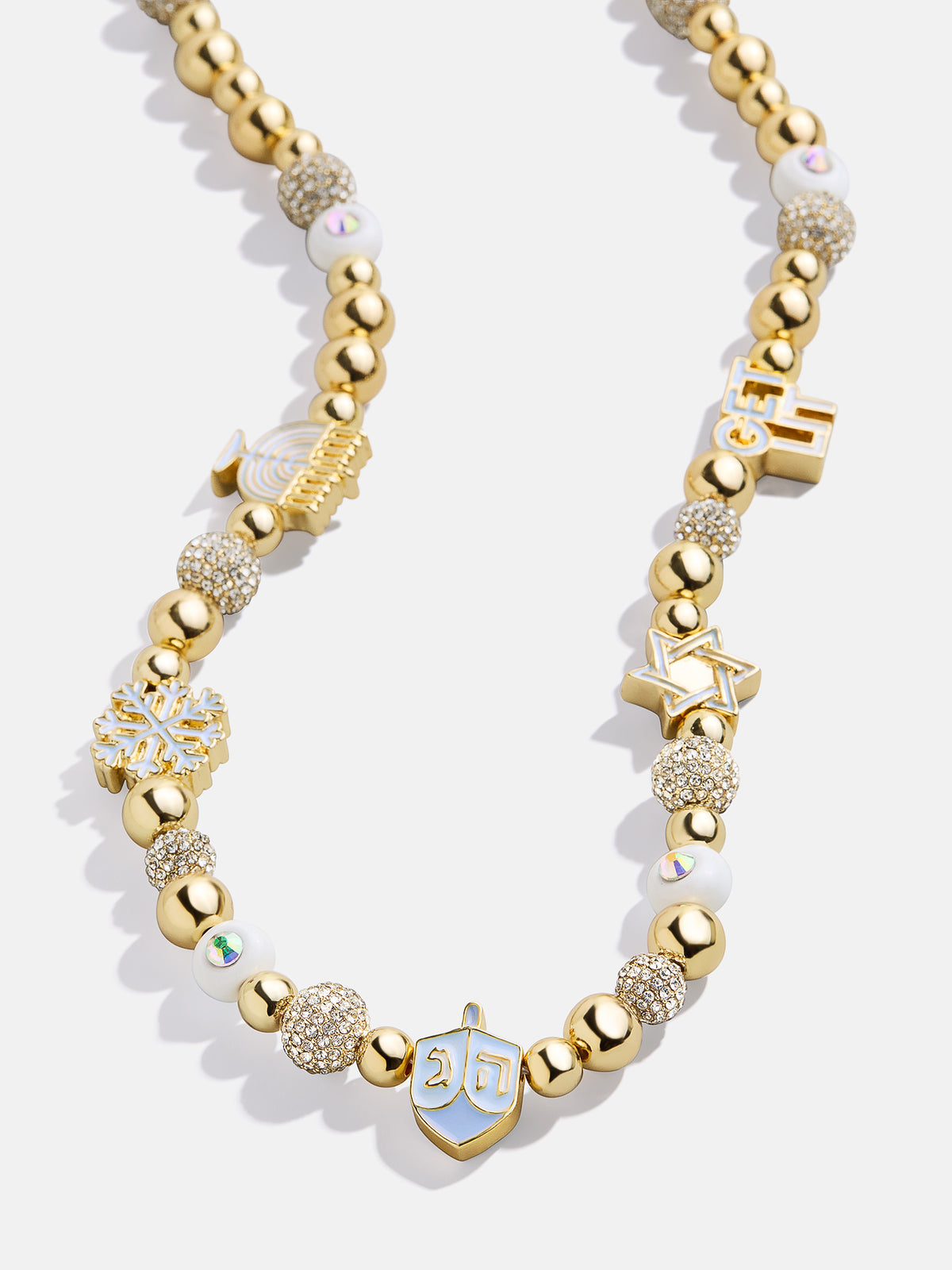 Chag Sameach Necklace - Gold