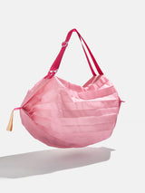 BaubleBar On The Go Compact Tote Bag - Pink - 
    Foldable tote - available in 4 colors
  
