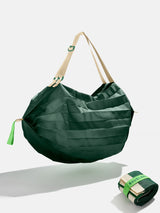 BaubleBar On The Go Compact Tote Bag - Green - 
    Foldable tote - available in 4 colors
  
