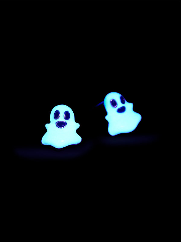 Halloween Delicate Stud Earrings - Ghost