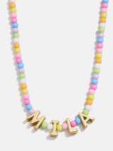 BaubleBar Kids' Custom Beaded Nameplate Necklace - Multi - 
    Ends Tonight: Enjoy 20% Off
  
