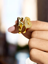 BaubleBar Bubble Initial Ring - Large - 
    Enjoy 20% Off Custom Gifts
  
