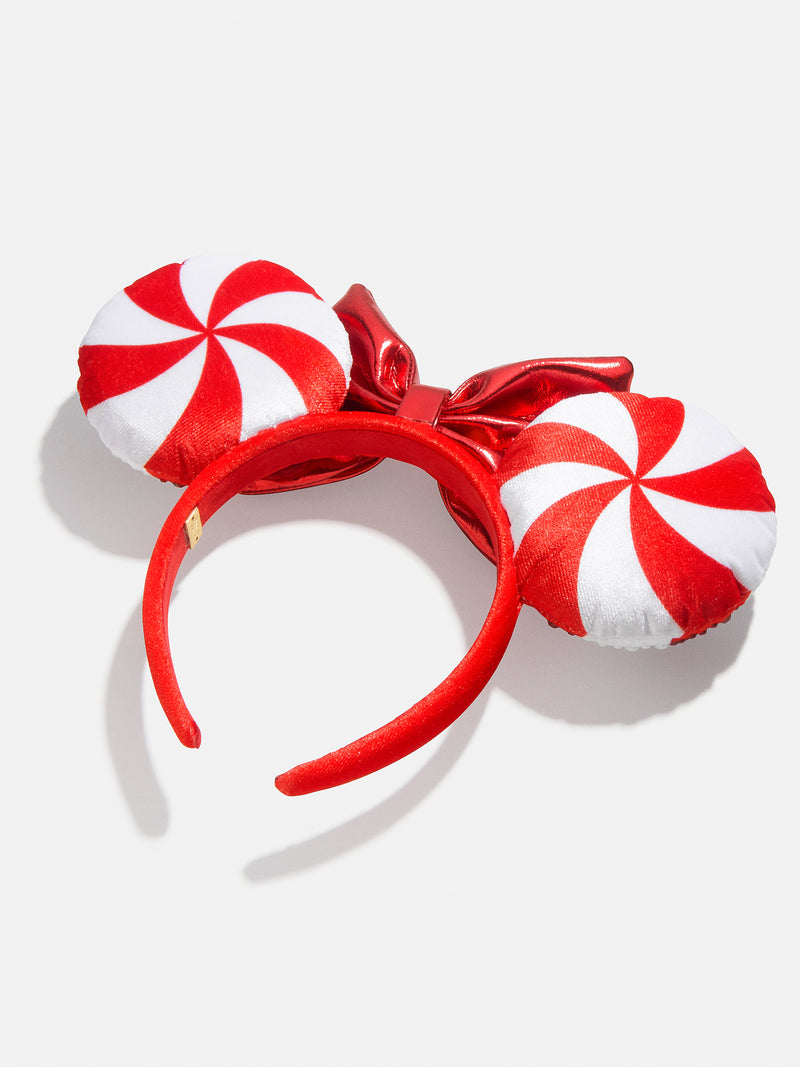 BaubleBar Disney Minnie Mouse Disney Candy Cane Ears Headband - Minnie Mouse Candy Cane Ears Headband - 
    Disney holiday ears headband
  
