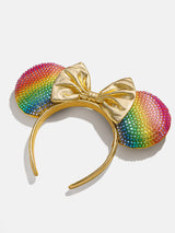 BaubleBar Minnie Mouse Disney Rainbow Ears Headband - Minnie Mouse Rainbow Ears - 
    Disney ears headband
  
