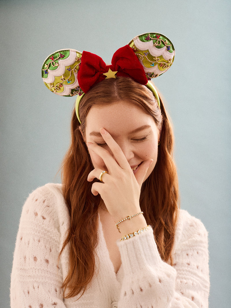 BaubleBar Disney Minnie Mouse Holiday Ears Headband - Minnie Mouse Holiday Ears Headband - 
    Disney holiday ears headband
  
