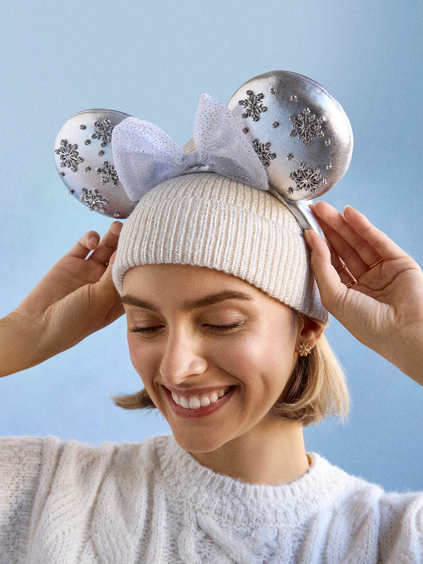 Disney Minnie Mouse Snowflake Ears Headband - Disney Snowflake Ears Headband