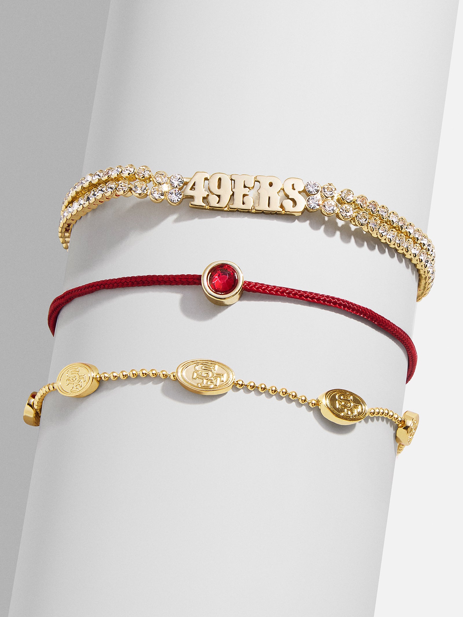 NFL Bracelet Set - San Francisco 49ers