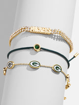 BaubleBar NFL Bracelet Set - Green Bay Packers - 
    NFL bracelet set
  
