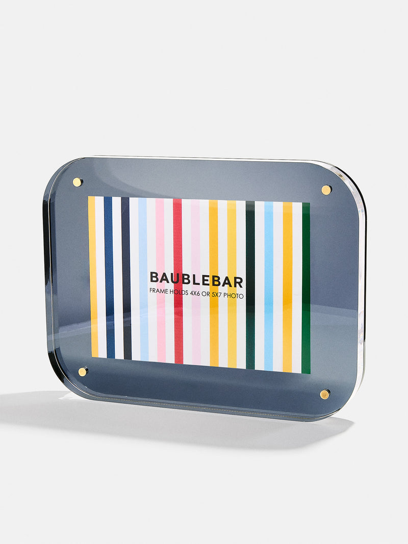 BaubleBar Navy - 
    Complimentary picture printing and engraving
  
