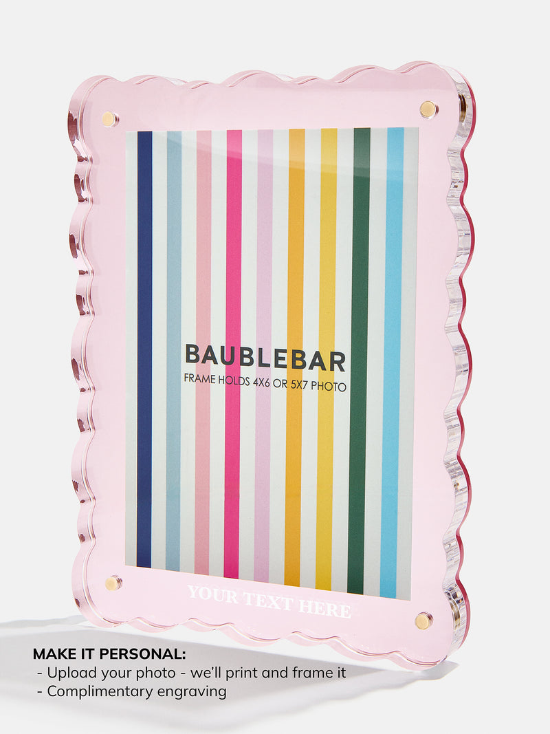 BaubleBar Light Pink - 
    Enjoy 20% Off Custom Gifts
  
