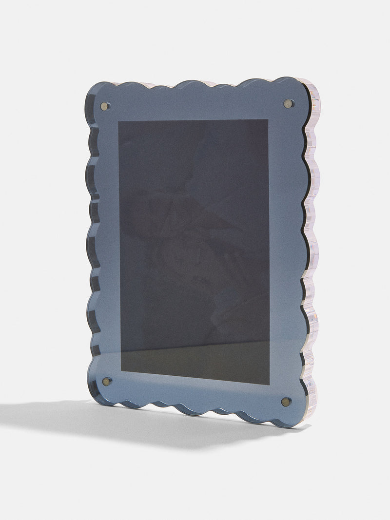 BaubleBar Picture Perfect Vertical Acrylic Frame - Scalloped Shape - 
    Enjoy 20% Off Custom Gifts
  
