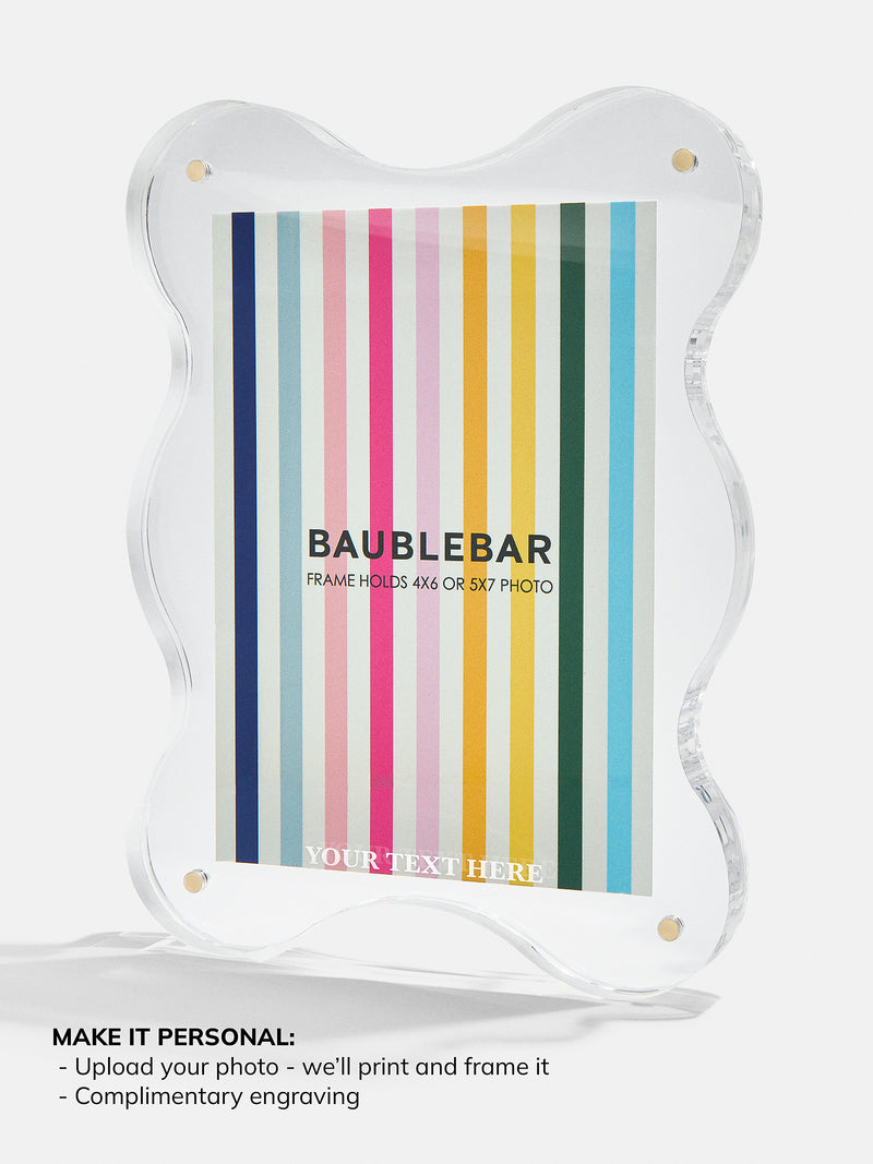 BaubleBar Clear - 
    Complimentary picture printing and engraving
  
