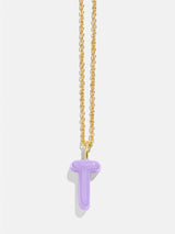 BaubleBar Mini Bubble Initial Necklace - Lavender - 
    Enjoy 20% Off Custom Gifts
  
