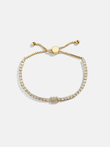 BaubleBar Zodiac Tennis Bracelet - Aquarius - 
    Zodiac glass stone bracelet
  
