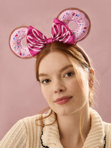 BaubleBar Disney Minnie Mouse Pink Donut Ears Headband - Minnie Mouse Pink Donut Ears - 
    Disney Ears Headband
  
