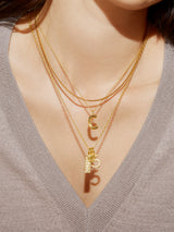 BaubleBar Classic Custom 18K Gold Initial Necklace - 18K Gold Plated Sterling Silver - 
    Ends Tonight: Enjoy 20% Off
  
