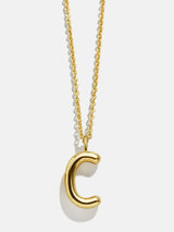 BaubleBar C - 
    Classic gold initial necklace
  
