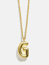 BaubleBar G - 
    Classic gold initial necklace
  
