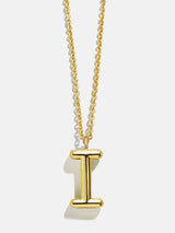 BaubleBar I - 
    Classic gold initial necklace
  
