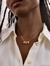 BaubleBar Mini Custom Bubble Letter Necklace - 3 Letters - 
    Enjoy 20% Off Necklaces – For a Limited Time
  
