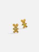 Disney Mickey Mouse Cookie Cutter Earrings - Gingerbread Man Delicate Stud Earrings