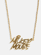 Disney Character Signature Necklace - Mickey Mouse