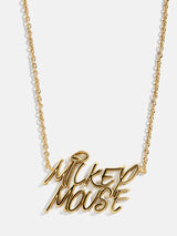 BaubleBar Disney Character Signature Necklace - Mickey Mouse - 
    Disney Mickey Mouse Signature Necklace
  
