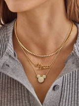 BaubleBar Disney Character Signature Necklace - Donald Duck - 
    Disney Donald Duck Signature Necklace
  
