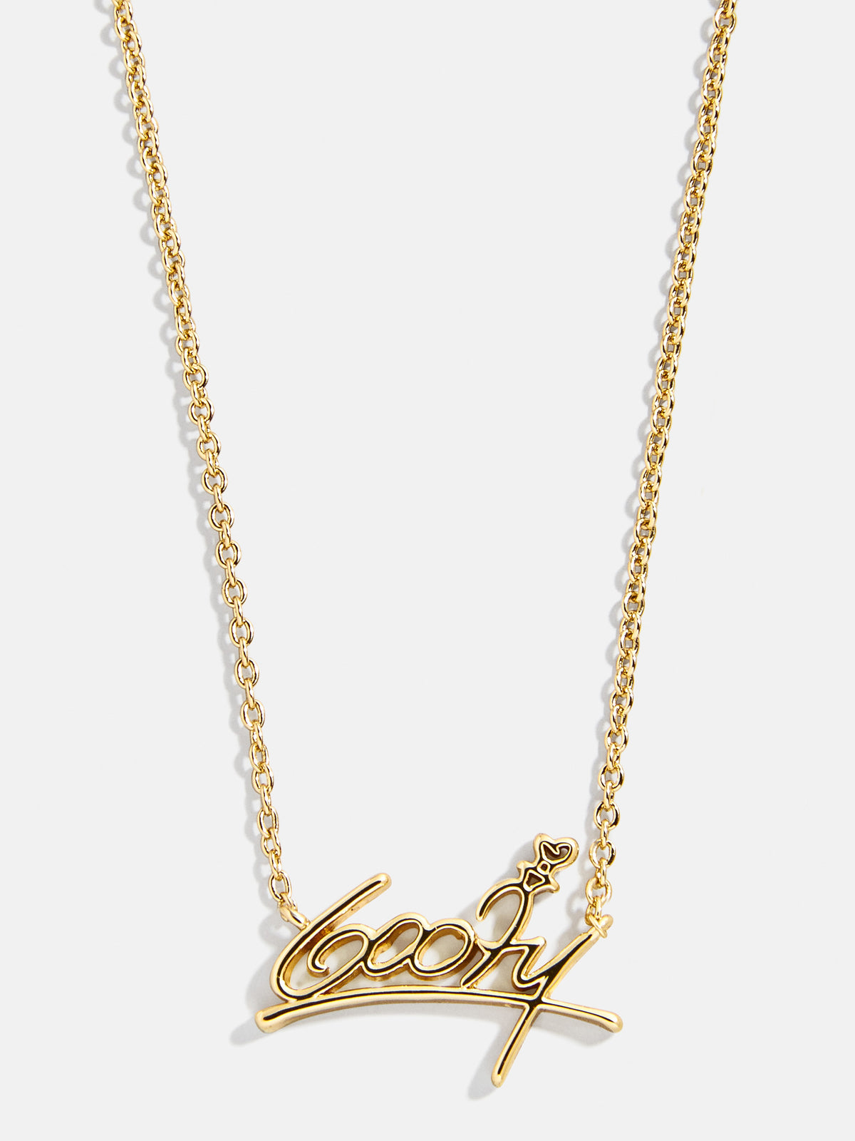 Disney Character Signature Necklace - Goofy