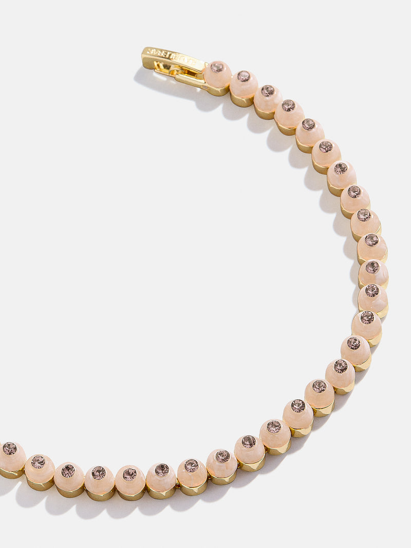 BaubleBar Brielle Bracelet - Light Pink - 
    Tennis beaded bracelet
  
