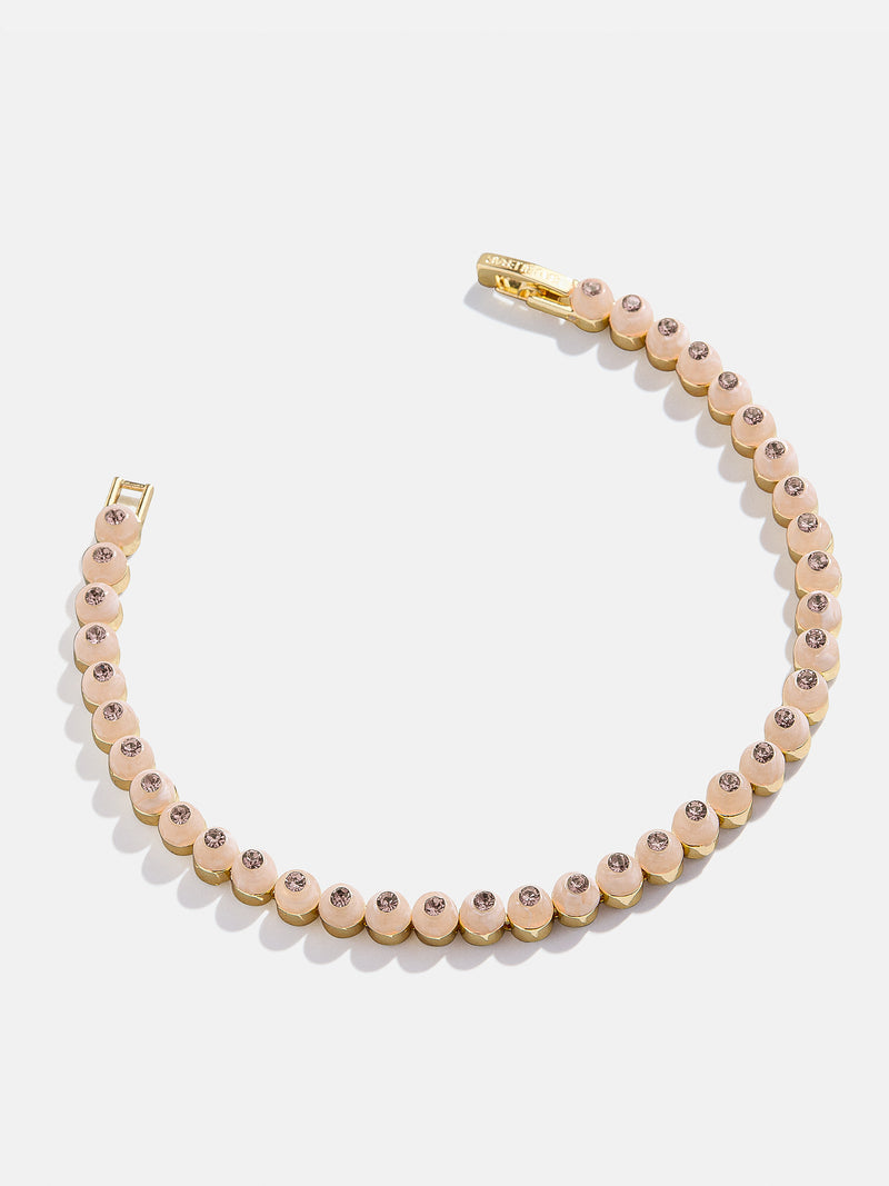 BaubleBar Brielle Bracelet - Light Pink - 
    Tennis beaded bracelet
  
