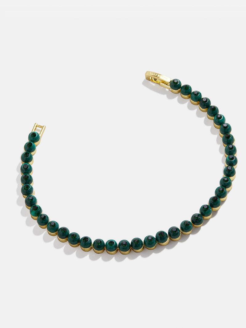 BaubleBar Brielle Bracelet - Green - 
    Tennis beaded bracelet
  
