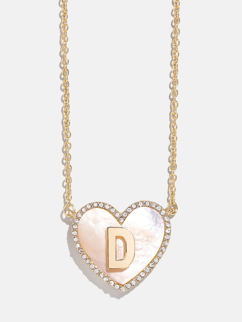 BaubleBar D - 
    Initial heart necklace
  
