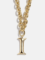 BaubleBar Variant:I - 
    Gold chunky initial necklace
  
