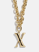 BaubleBar Variant:X - 
    Gold chunky initial necklace
  
