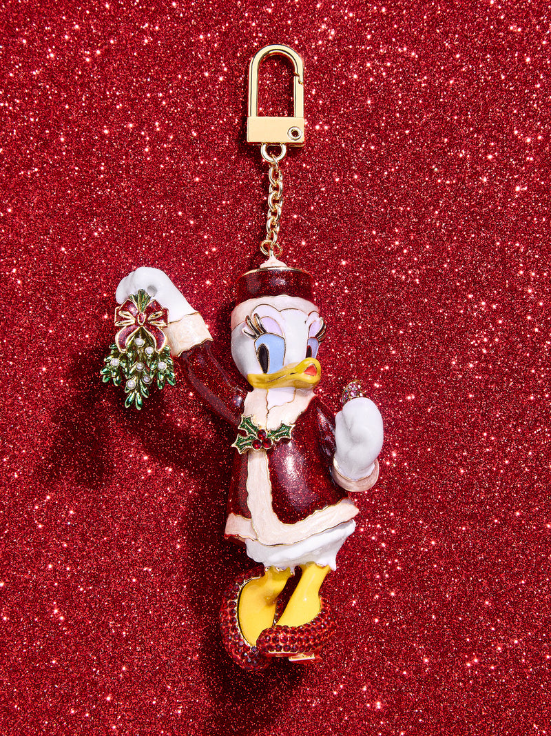 BaubleBar Disney Daisy Duck Mistletoe Bag Charm - Daisy Duck - 
    Disney holiday bag charm
  
