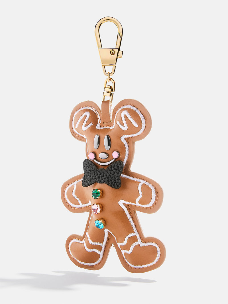 BaubleBar Disney Mickey Mouse Gingerbread Puff Bag Charm - Mickey Gingerbread Man Bag Charm - 
    Disney keychain
  
