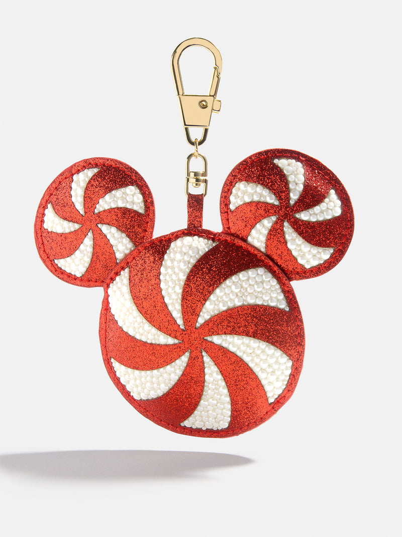 BaubleBar Disney Mickey Mouse Candy Cane Puff Bag Charm - Disney Candy Cane Bag Puff Bag Charm - 
    Disney Keychain
  
