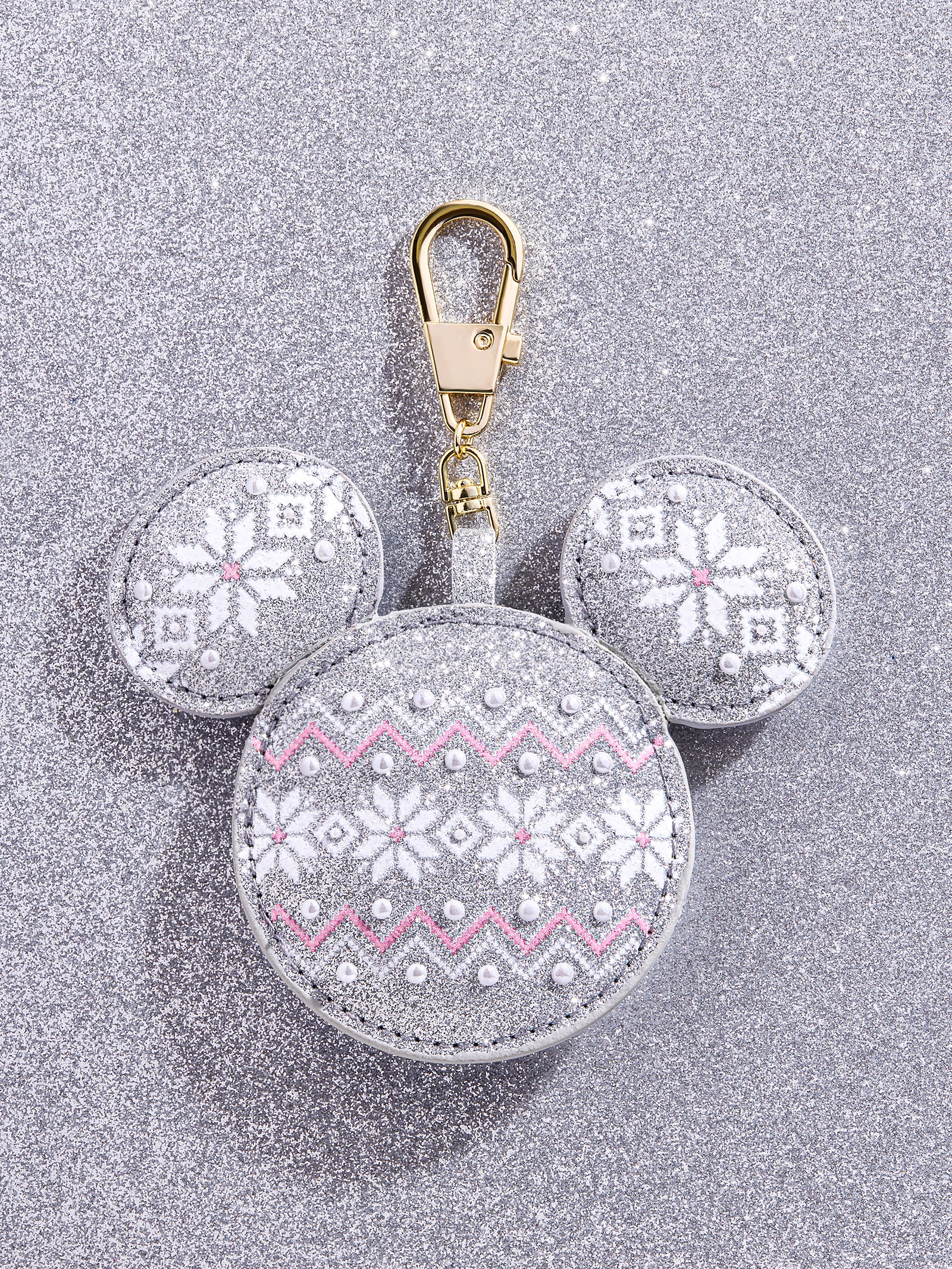 Baublebar deals x disney rhinestone Mickey keychain