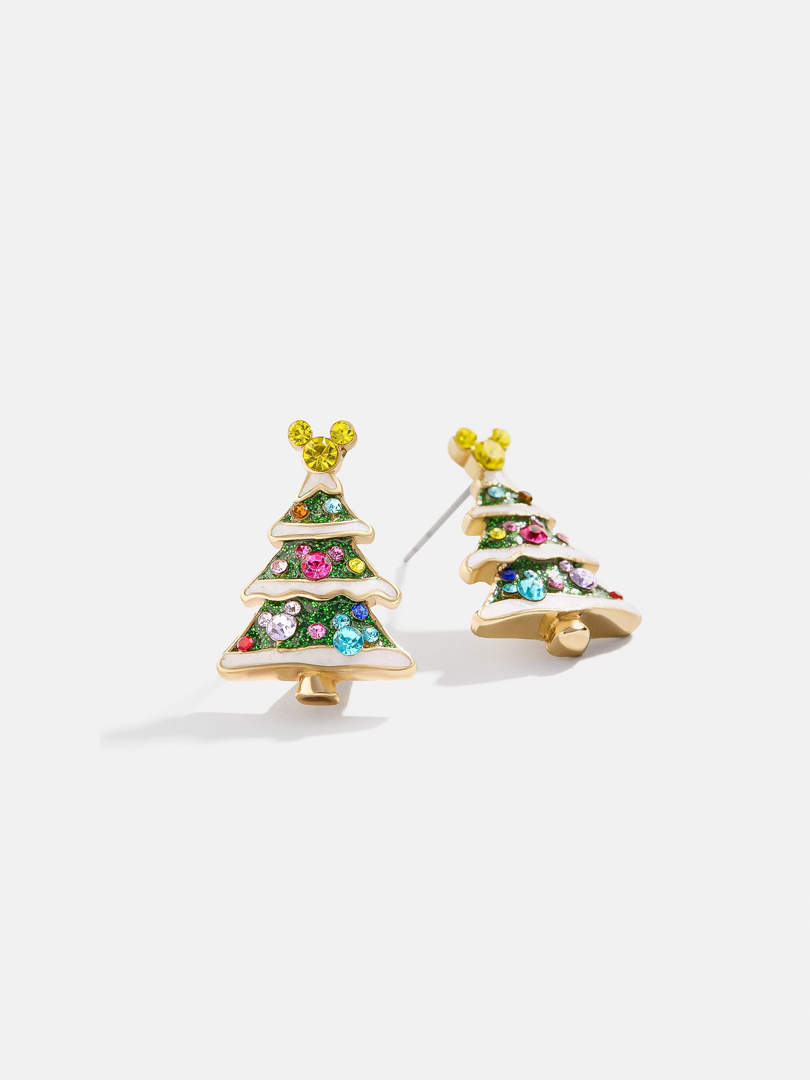 Disney Mickey Mouse Pine & Dandy Earrings - Mickey Mouse Christmas Tree Studs