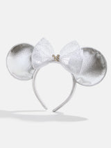 BaubleBar Disney Minnie Mouse Ears Silver Headband - Minnie Mouse Silver Ears - 
    Disney Ears Headband
  
