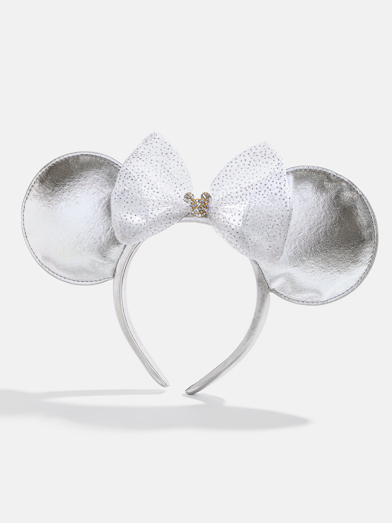 BaubleBar Disney Minnie Mouse Ears Silver Headband - Minnie Mouse Silver Ears - 
    Ends Tomorrow: Enjoy 25% Off
  
